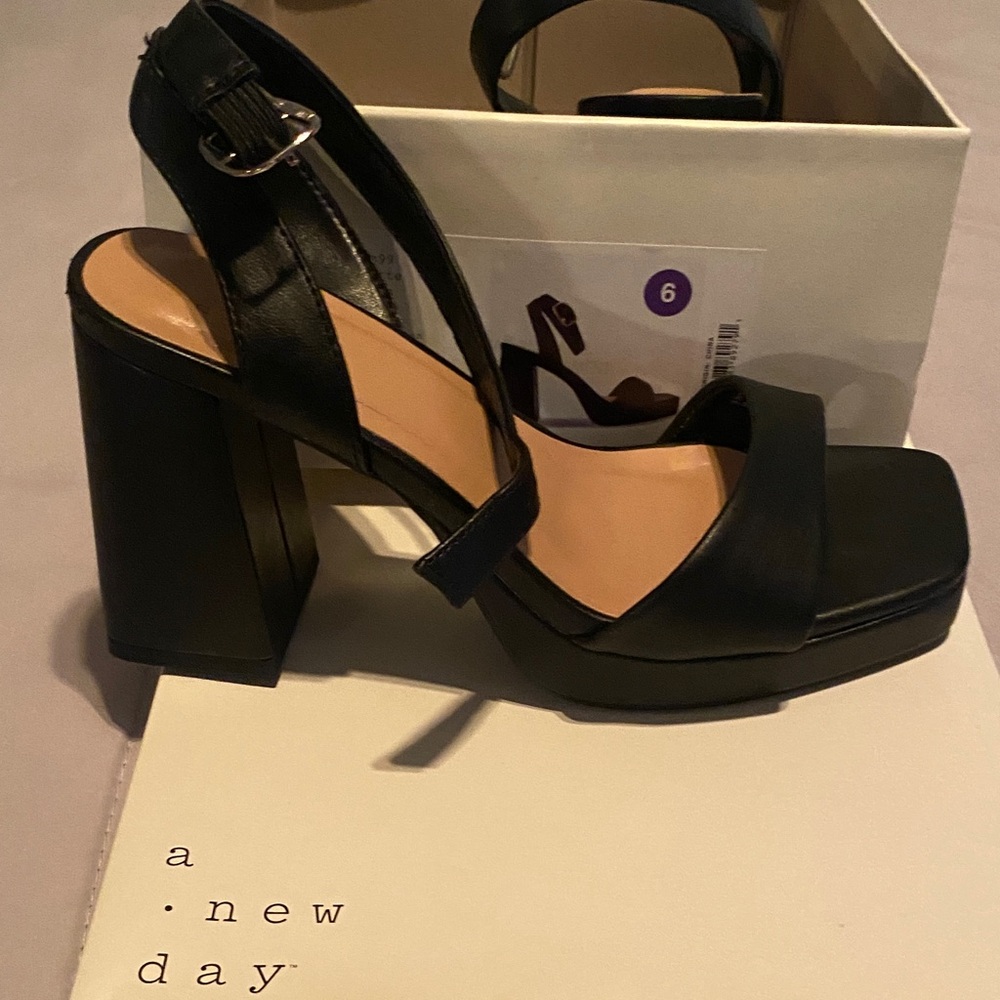 a new day Black Women's Heels